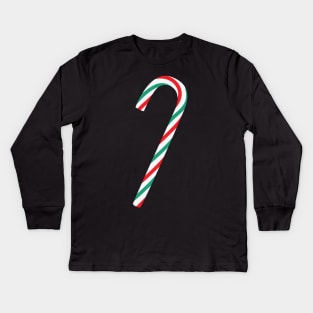 Candy cane Kids Long Sleeve T-Shirt